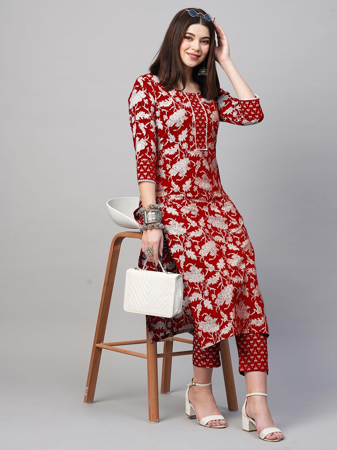 ANNI DESIGNER Women Kurta with Pant