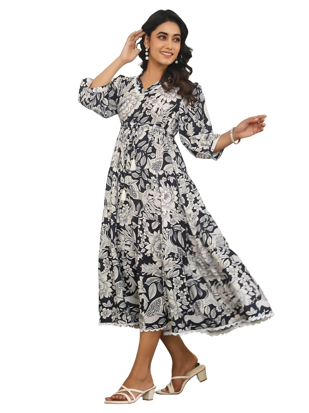 GRECIILOOKS Dress for Women Stylish | One Piece Dress for Women Long | Women Dress | Long Dress for Women | Maxi Dress for Women