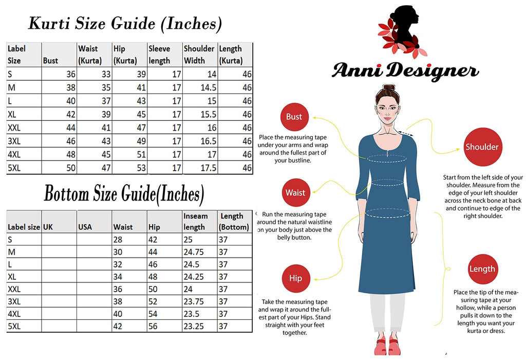 ANNI DESIGNER Women Kurta with Pant